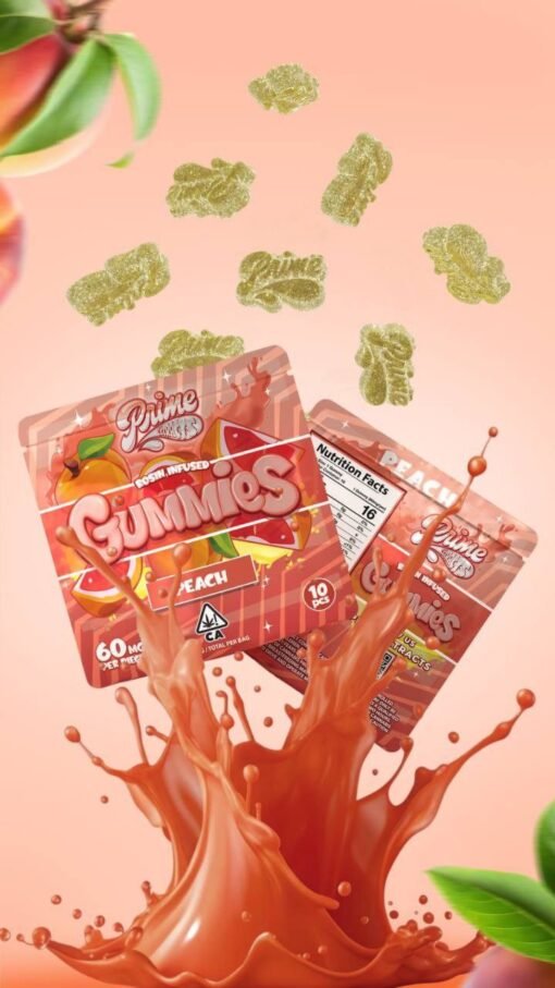 Peach Gummies - Prime Extracts